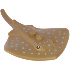 LEGO rája, sötét sárgásbarna (68632) --- Debrecenben raktáron!