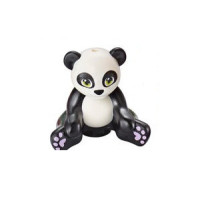 LEGO panda maci medve (Friends), fekete-fehér (67396)