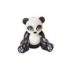 LEGO panda maci medve (Friends), fekete-fehér (67396)