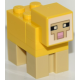 LEGO Minecraft bárány, sárga (minesheep06)