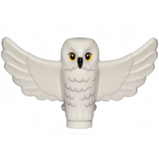 LEGO madár bagoly mintás Hedwig (Harry Potter), fehér (67871)