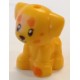 LEGO kutya kiskutya (Friends), világos narancssárga (77301)
