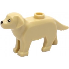 LEGO kutya labrador, sárgásbarna (73937)  --- Debrecenben raktáron!