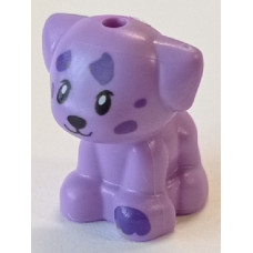 LEGO kutya kiskutya (Friends), közép levendulalila (72461)
