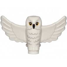 LEGO madár bagoly mintás Hedwig (Harry Potter), fehér (67871)