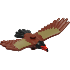 LEGO madár sas, vörösesbarna (79792)