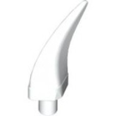 LEGO szarv/fog nagyméretű, fehér (87747)