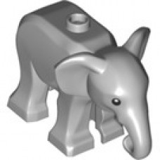 LEGO elefánt kisméretű, világosszürke (78001)