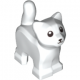 LEGO macska cica, fehér (100552)