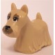 LEGO kutya skót terrier (Friends), sárgásbarna (84056)