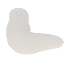 LEGO szarv kisméretű, fehér (64847)