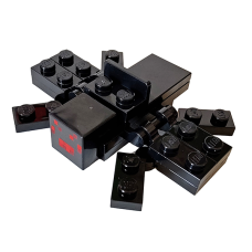 LEGO Minecraft pók, fekete (minespider05)