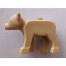 LEGO borjú szem minta nélkül, sárgásbarna (70050)