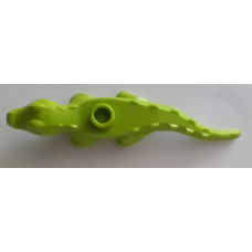 LEGO krokodil bébi szem minta nélkül, lime (69602)