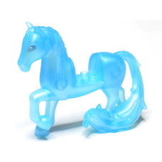 LEGO ló (Disney), átlátszó opál világoskék (92108)