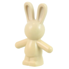 LEGO nyúl nyuszi álló minta nélkül, sárgásbarna (66965)
