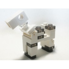 LEGO Minecraft ló csontvázló, fehér (minehorse06) --- Debrecenben raktáron!