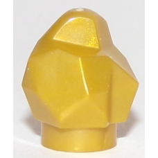 LEGO ásvány 1x1.33x1.33, gyöngyház arany (35646)