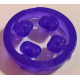 LEGO ásvány/gyámánt 4db, átlátszó lila (36451)