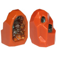 LEGO ásvány 1x1, sötét narancssárga (49656)