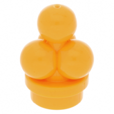 LEGO fagylalt, világos narancssárga (6254)