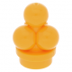 LEGO fagylalt, világos narancssárga (6254)