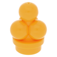 LEGO fagylalt, világos narancssárga (6254)